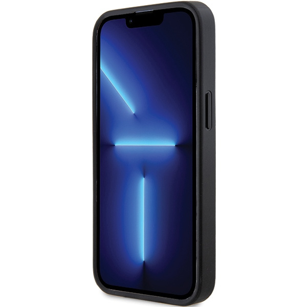 Guess GUHMP13XPSAHMCK iPhone 13 Pro Max 6.7" noir/noircase Saffiano MagSafe