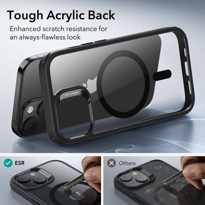 Case Esr Ch Halolock MagSafe iPhone 15 Clear/black Case