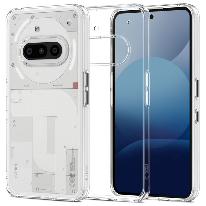 Etui TECH-PROTECT FLEXAIR HYBRID NOTHING PHONE 3A CLEAR
