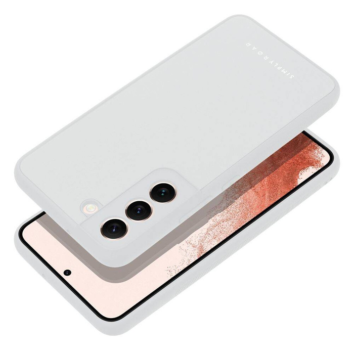 Roar Gehäuse MATTE Glas Case - für Samsung Galaxy S22+ Stahl