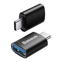 Baseus Mini OTG adaptér řady Ingenuity Type-C na USB-A 3.1 černý