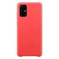 Silikon Case flexibilní silikonový pouzdro kryt Samsung Galaxy S21+ 5G (S21 Plus 5G) červený