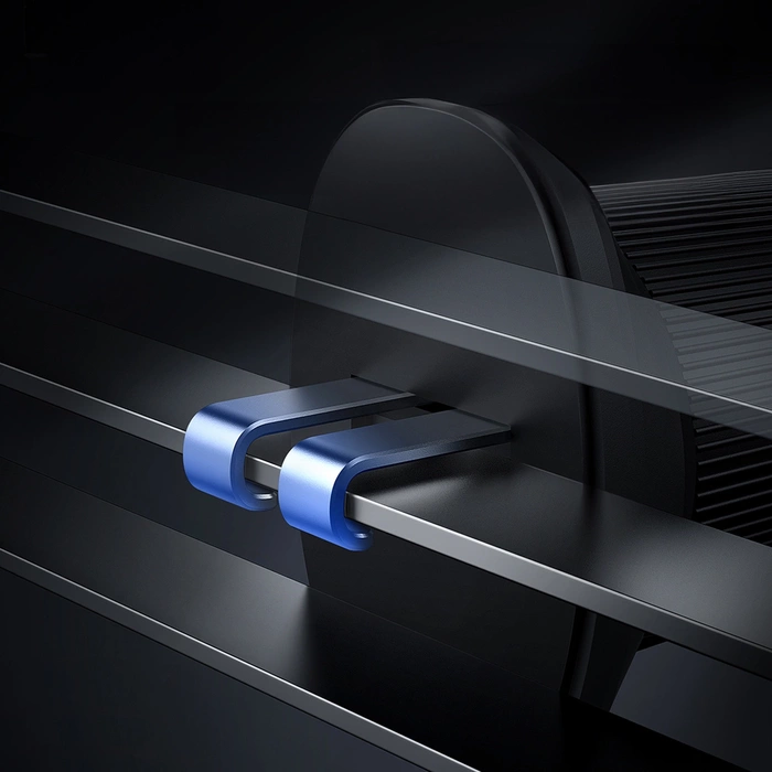 magnetic Car Phone Holder Baseus with wireless charging CW01 (Black)