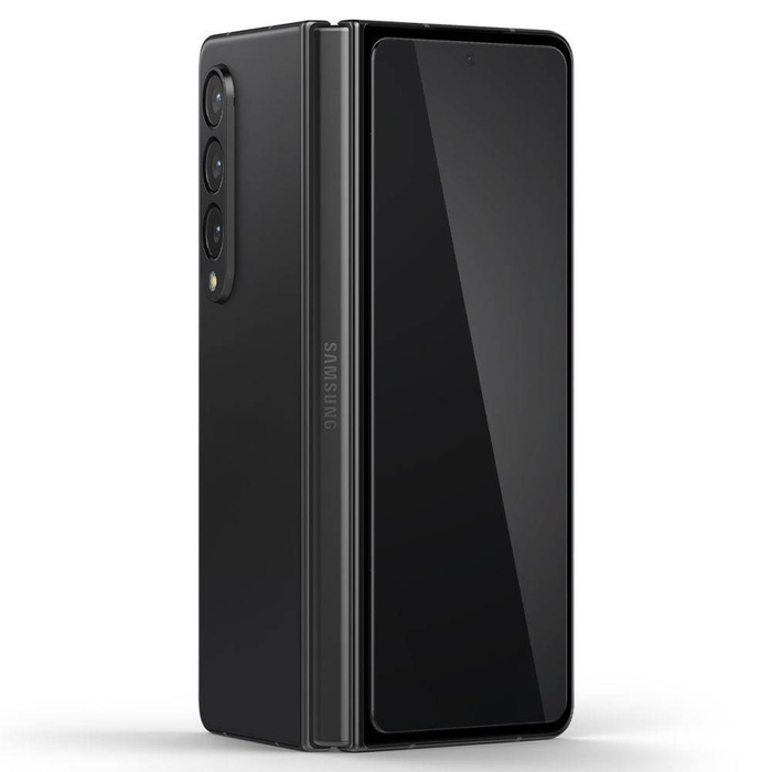 Vidrio Templado Spigen "EZ FIT" + BISAGRA FILM GALAXY CON PLIEGUE 4