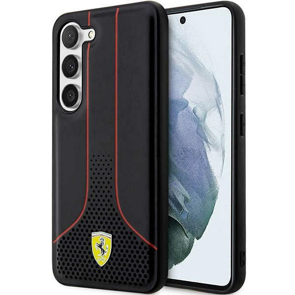Hülle Ferrari FEHCS23MPCSK S23 Plus S916 schwarz/schwarz hartcase Perforiert 296 P