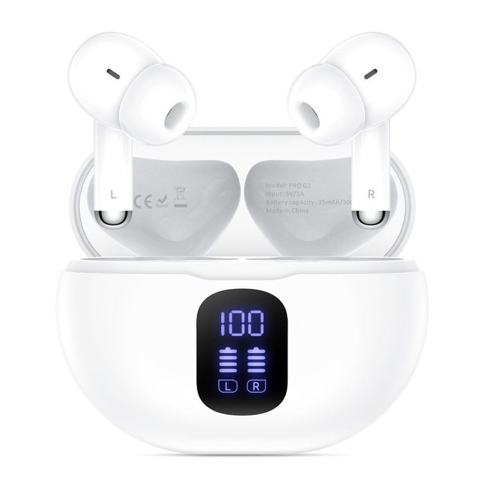 TECH-PROTECT ULTRABOOST TWS EARPHONE PRO G2 WHITE