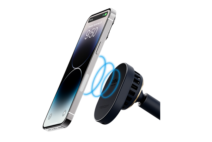 Uchwyt Magnetyczny iOttie Velox Pro MagSafe Magnetic Cryoflow Cooling z ładowaniem indukcyjną na deskę rozdzielczą / szybę