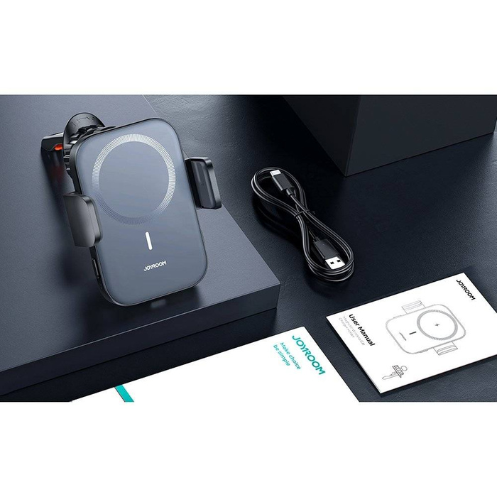 Joyroom Caricabatterie a induzione wireless Qi 15W (compatibile con MagSafe per iPhone) per presa d'aria (JR-ZS295)
