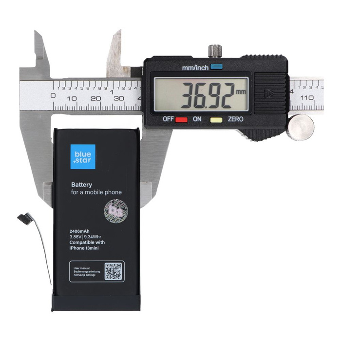Bateria do iPhone 13 MINI 2406 mAh Blue Star HQ