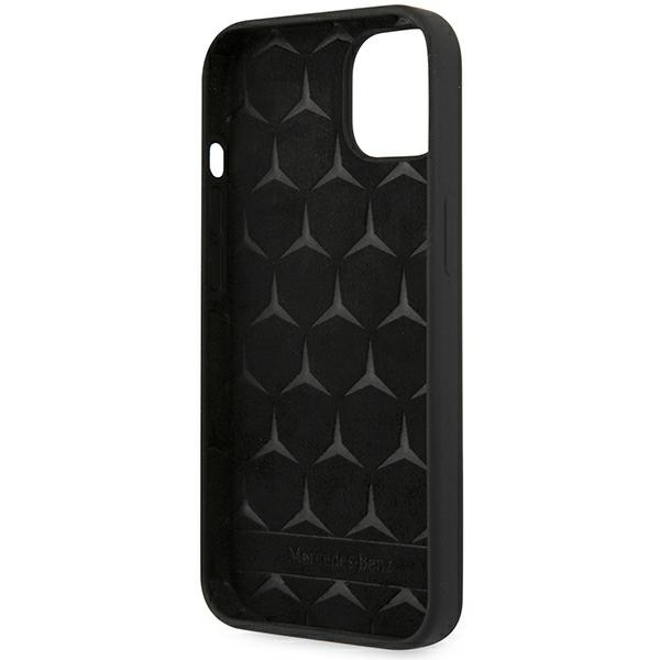 Cover MERCEDES Apple iPhone 13 Mini Silicone Line Nero Hardcase
