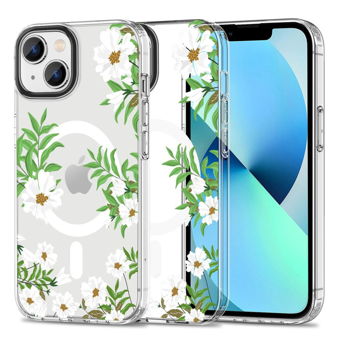 Case Tech-protect Magmood MagSafe iPhone 13 Mini Spring Daisy Case
