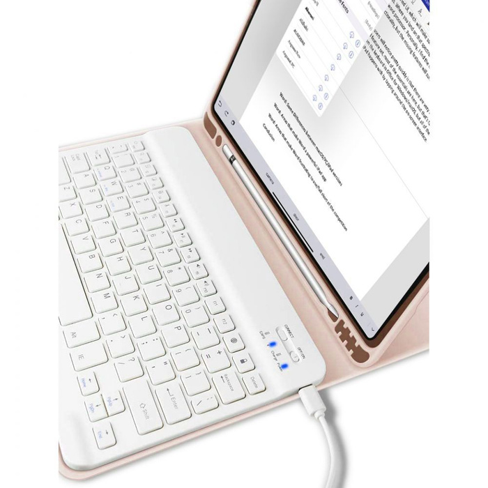 Obal Tech-protect Sc Pen + Keyboard IPad 10,9 2022 Růžová Case