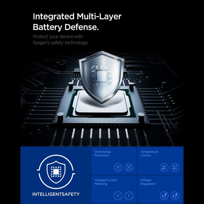 Spigen ESSENTIAL EE673EU 3-PORT NETWORK CHARGER 67W WHITE