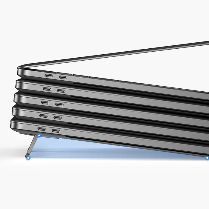 Baseus piedini universali per laptop (2 pezzi) grigio (LUZC000013)