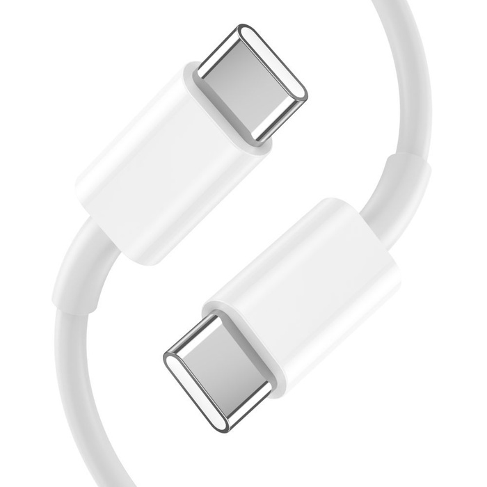 TECH-PROTECT C20W CARGADOR DE RED DE 2 PUERTOS PD20W/QC3.0 + CABLE TIPO-C BLANCO
