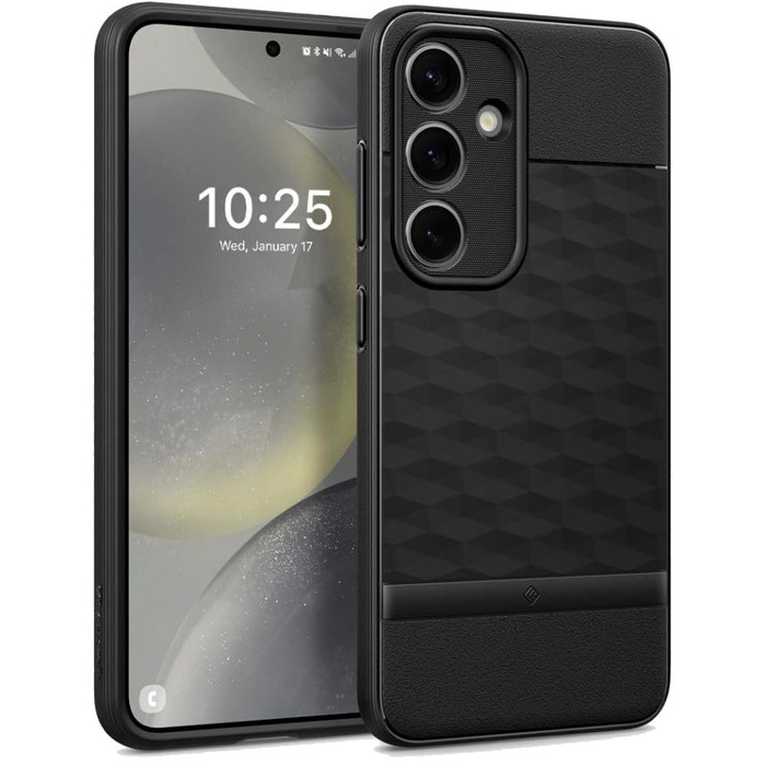 Funda Caseology Parallax Samsung Galaxy S24+ Plus MATTE Negro Case