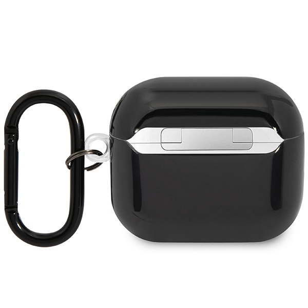 BMW BMA322SWTK Cover per AirPods di terza generazione nero/nero Linee multiple colorate