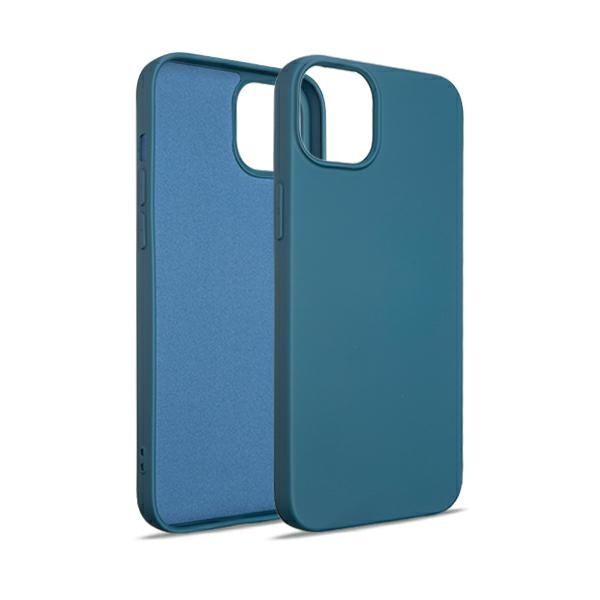 Beline Etui Silicone iPhone 14 Plus6.7" niebieski/blue
