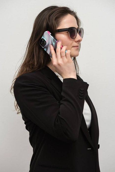 FORCELL F-PROTECT Mirage futerał kompatybilny z MagSafe do IPHONE 15 Pro Max glow