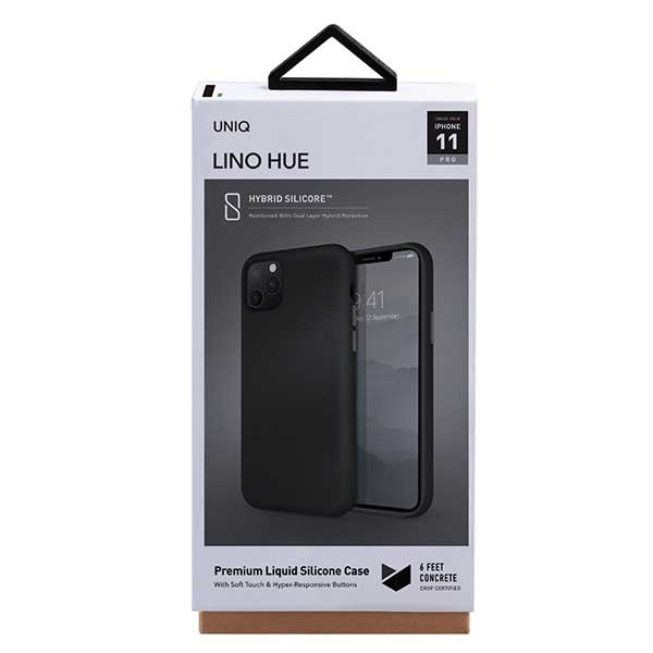 UNIQ case Lino Hue iPhone 11 Pro black/ink black