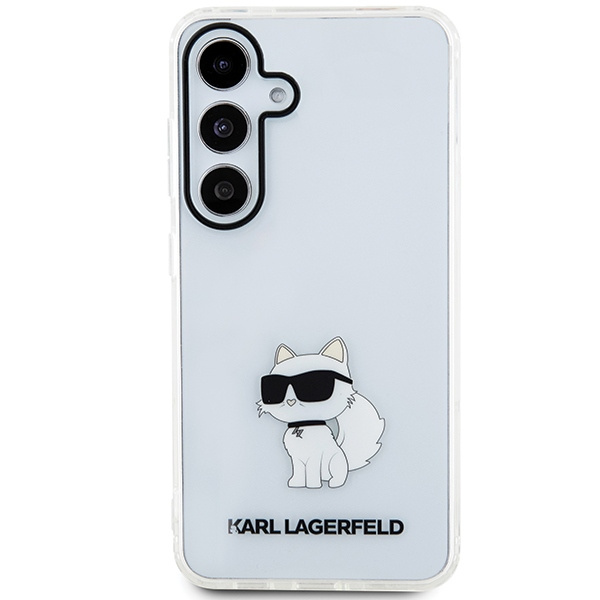 Etui Karl Lagerfeld KLHCS24MHNCHTCT Samsung Galaxy S24 Plus S926 transparent hardcase IML Choupette Case