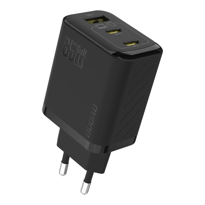 Dudao A29C 65W GaN Wall Charger + USB-C Cable - Black