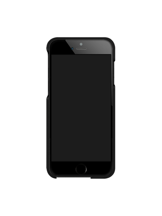 Hülle iPhone 6 6S SEVENMILLI Echtmetall ALU Schwarz