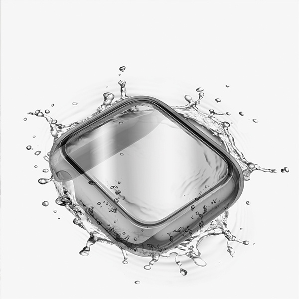 UNIQ coque Garde Apple Watch Série 4/5/6/SE 40mm. gris/gris fumé