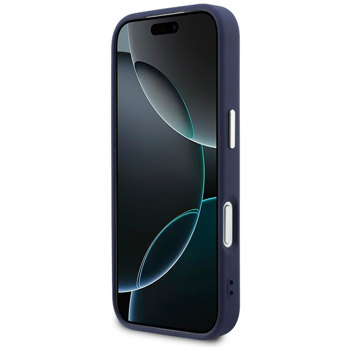 Etui Karl Lagerfeld Karl RSG Logo        MagSafe do iPhone 17 Pro Max niebieski