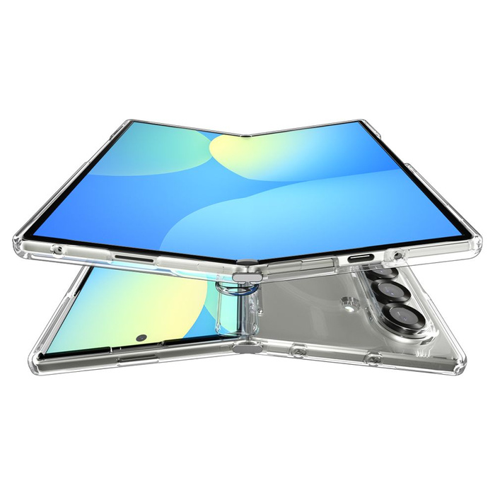 SPIGEN ULTRA HYBRID PRO MAG MAGSAFE GALAXY Z FOLD 7 KLAR/WEISS