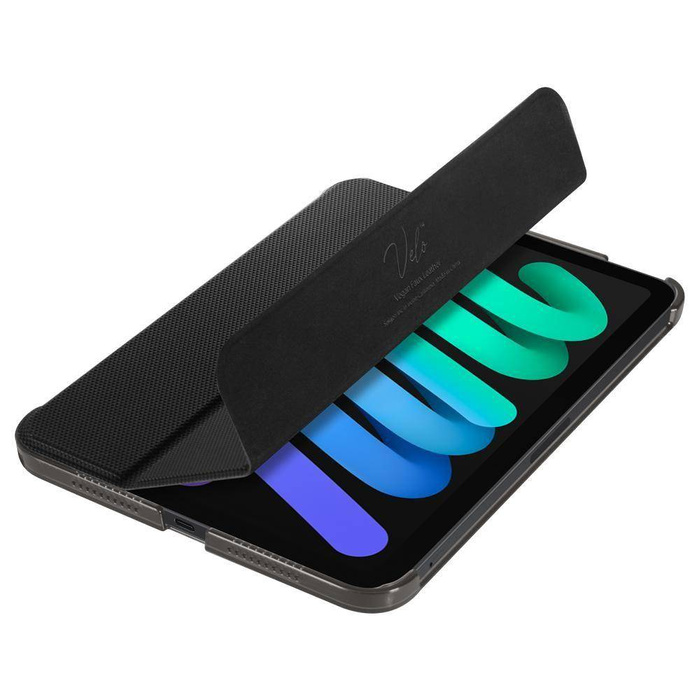 Coque SPIGEN iPad Mini 6 2021 Liquid Air Folio Black Case