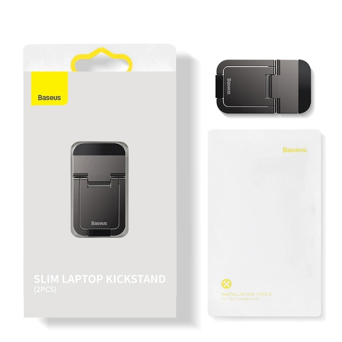 [B WARE] Baseus Universal Laptop Standfüße (2 Stk.) silber (LUZC000012)