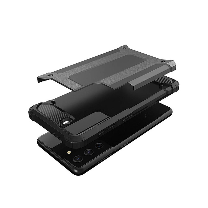 Coque Hybrid Armor pour Samsung Galaxy S23 Ultra coque hybride blindée bleu