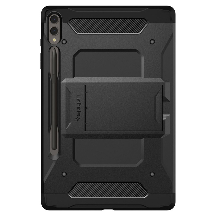Funda Spigen Tough Armor "pro" Galaxy Tab S9+ Plus 12.4 X810 / X816B Negro Case