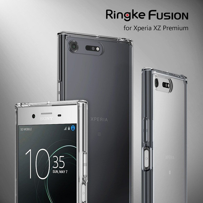 Telefontok RINGKE Fusion Xperia XZ Premium Tiszta nézet