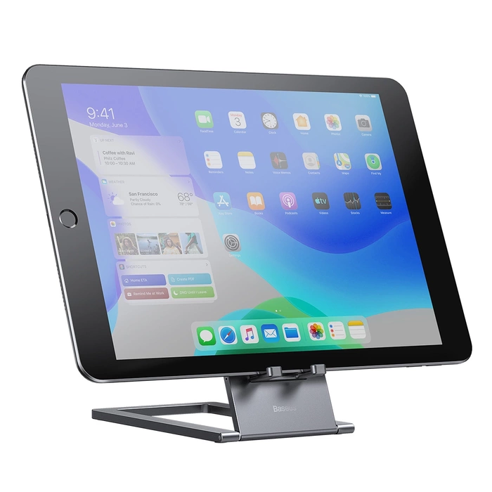 [RETURNED ITEM] Baseus Folding Desk Stand Graphite Tablet Holder (LUKP000013)