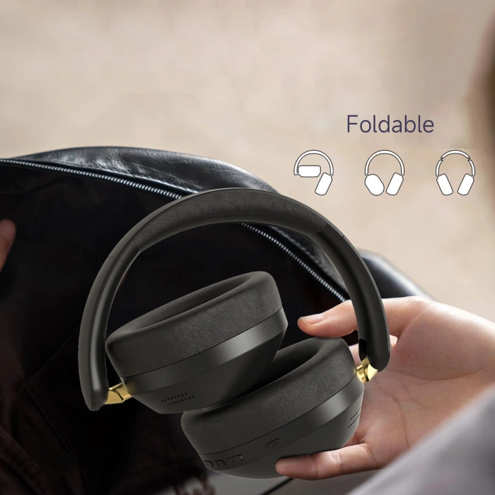 Słuchawki bezprzewodowe Dudao X22 Max nauszne Bluetooth z ANC - czarne