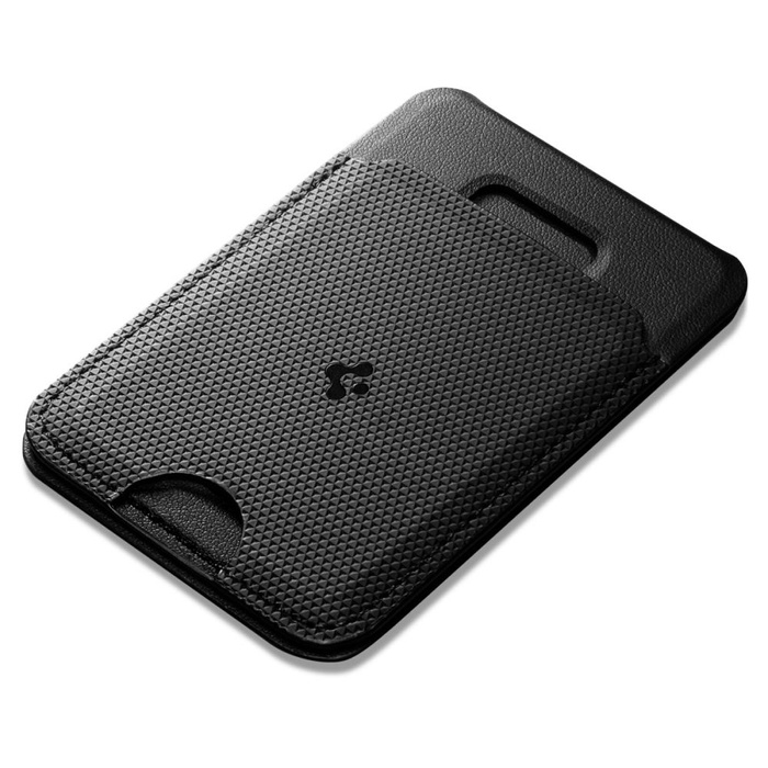 Spigen S314-1 TRÍPODE SLIM FOLD MagSafe UNIVERSAL MagTARJETERO NETIC NEGRO