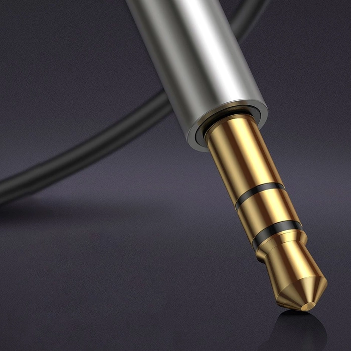 Baseus BA01 Cavo ricevitore audio Bluetooth 5.0 Adattatore audio jack AUX nero (CABA01-01)