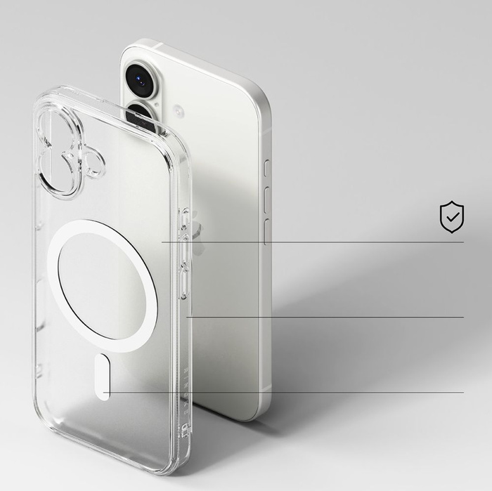 RINGKE FUSION MAGNETIC MAGSAFE IPHONE 17 MATTE CLEAR
