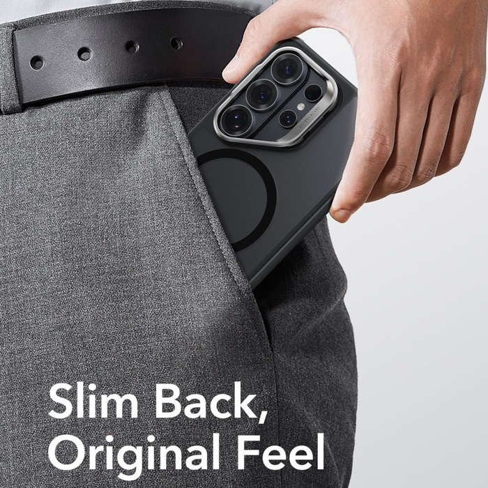 ESR CLASSIC HYBRID KICKSTAND MagSafe GALAXY S26 ULTRA GEFROSTET SCHWARZ