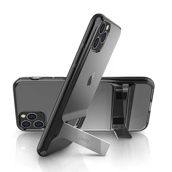 Pouzdro Uniq Convertible iPhone 11 Pro šedý / kouřově šedý
