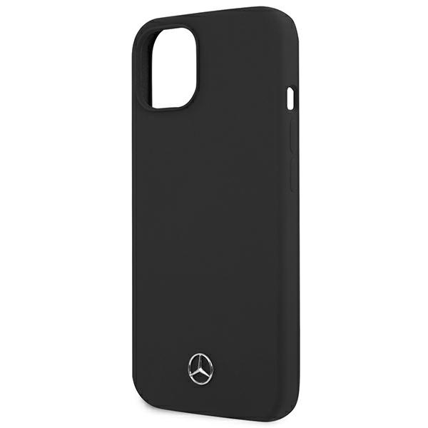 Funda MERCEDES Apple iPhone 13 Mini Silicone Line Black Hardcase