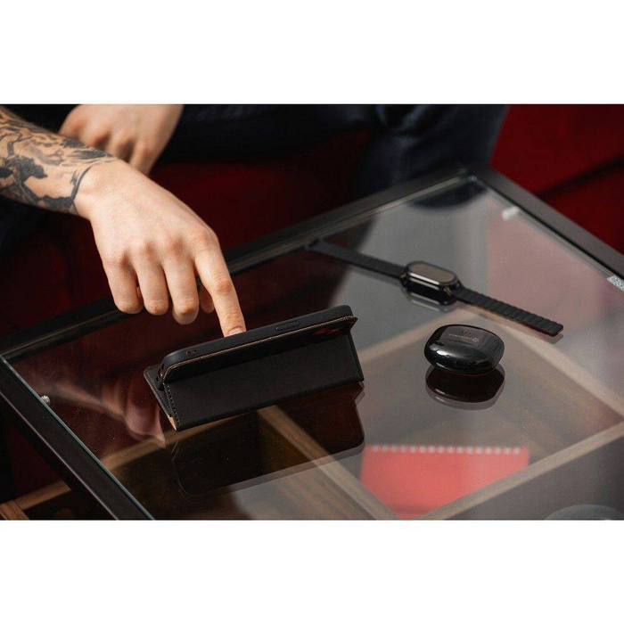 FORCELL F-PROTECT RFID Blocker Book kabura do IPHONE 14 Pro czarny
