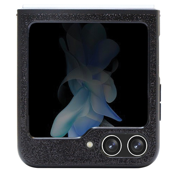 Coque Guess GUHCZF5HGGSHK F731 Galaxy Z Flip5 noir/noircase Glitter Script Case