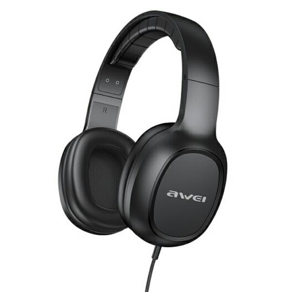 Auriculares AWEI GM-6 jack 3.5mm negro/negro