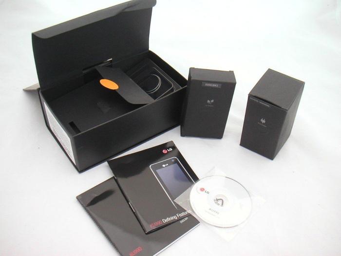 Box LG KU990 Viewty Controller Cavo Manuale