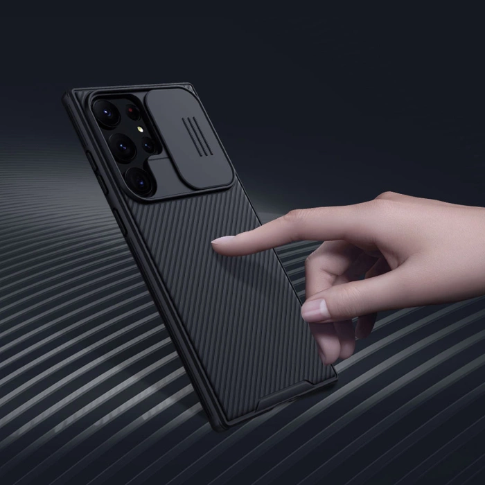 Nillkin CamShield Pro case for Samsung S23 Ultra (black)