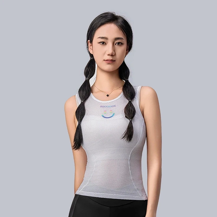 Rockbros YDBX001 women&#39;s quick-drying cycling vest XL / XXL - white
