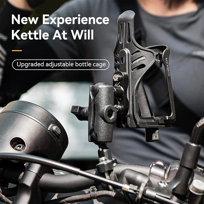 Portabottiglie da manubrio Rockbros 31210008002 - nero